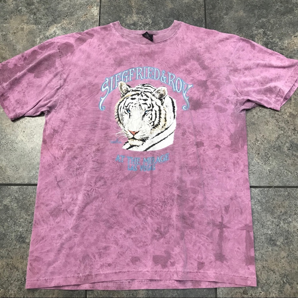 VTG 1993 Siegfried & Roy S/S T-Shirt Size XL